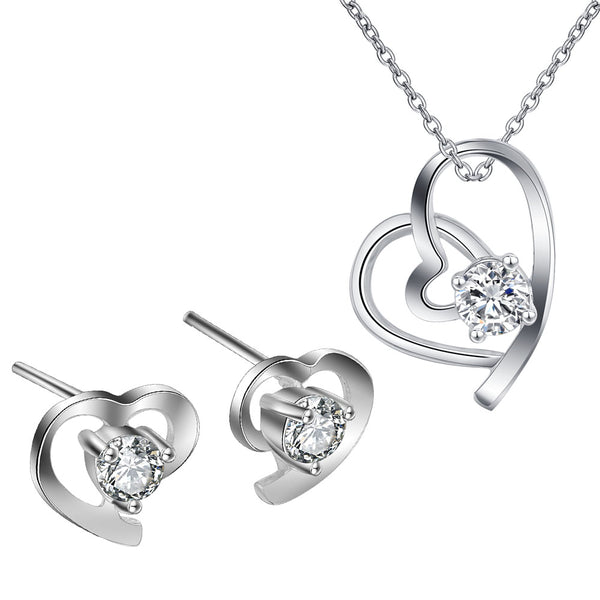 Silver Jewelry Set LST348