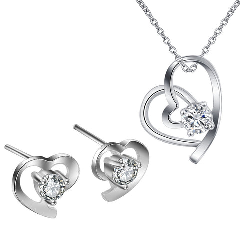 Silver Jewelry Set LST348