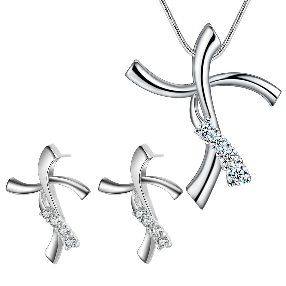 Silver Jewelry Set LST350