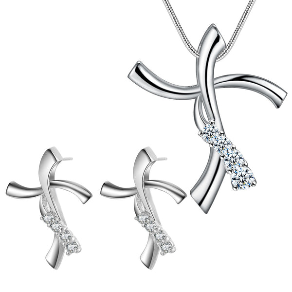 Silver Jewelry Set LST350