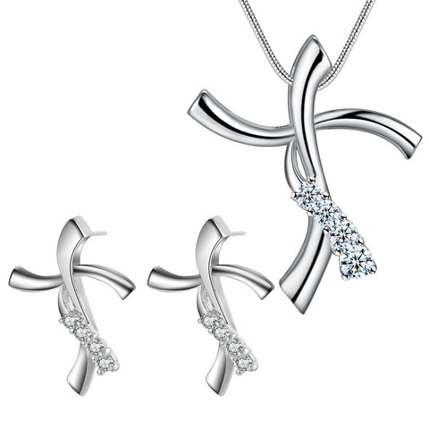 Silver Jewelry Set LST350