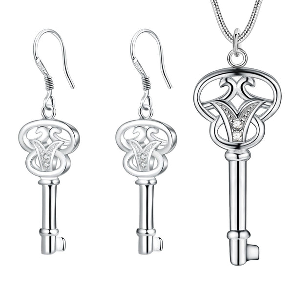 Silver Jewelry Set LST351