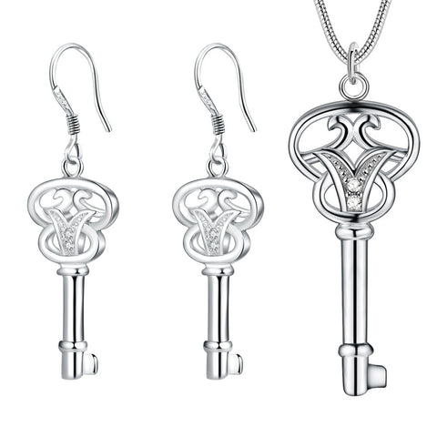 Silver Jewelry Set LST351