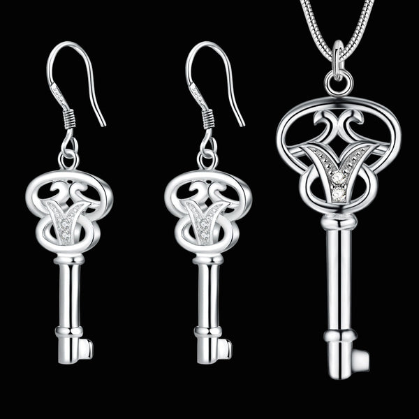 Silver Jewelry Set LST351