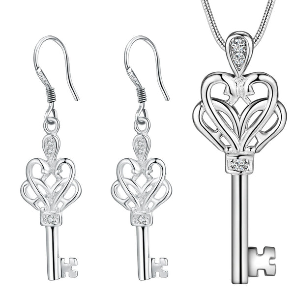 Silver Jewelry Set LST352