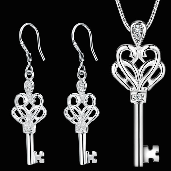 Silver Jewelry Set LST352