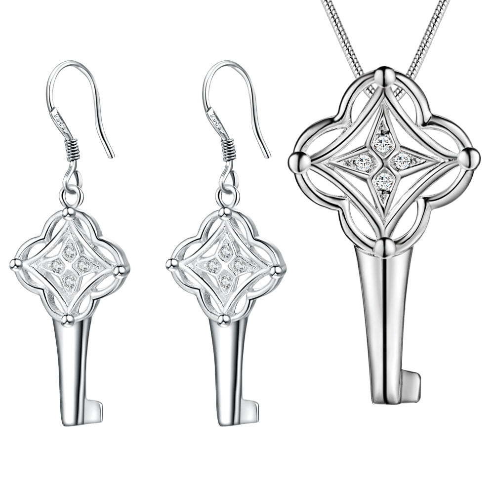 Silver Jewelry Set LST353