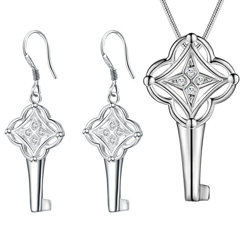 Silver Jewelry Set LST353