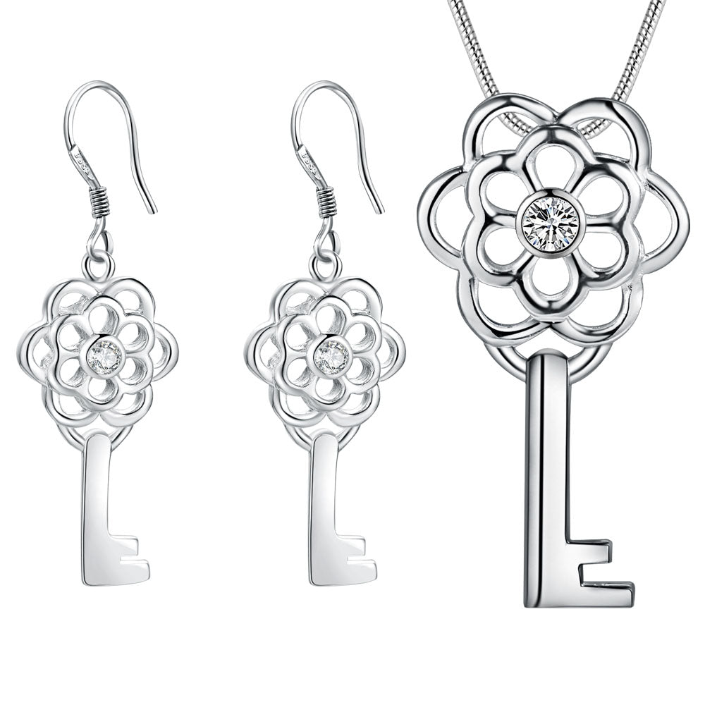 Silver Jewelry Set LST354