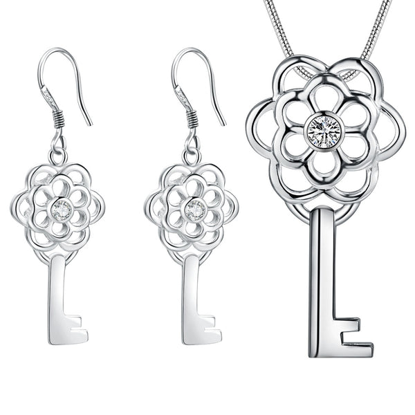 Silver Jewelry Set LST354