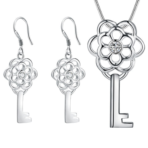 Silver Jewelry Set LST354