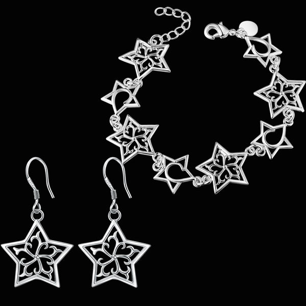 Silver Jewelry Set LST357