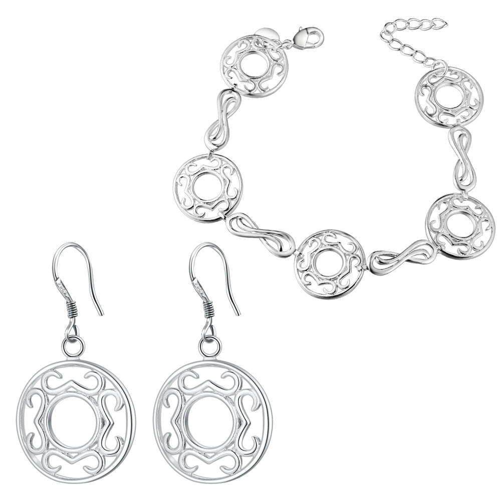 Silver Jewelry Set LST359