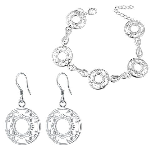 Silver Jewelry Set LST359