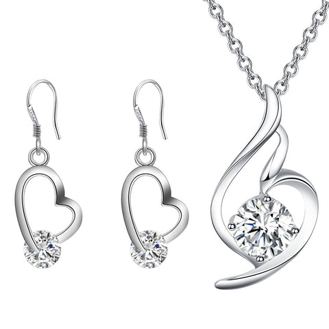 Silver Jewelry Set LST360