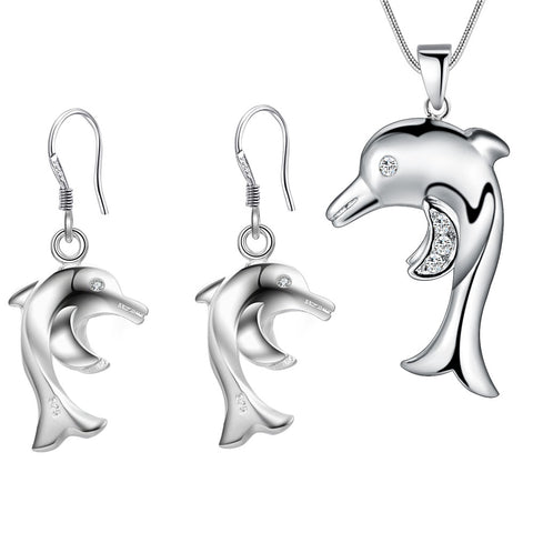 Silver Jewelry Set LST362