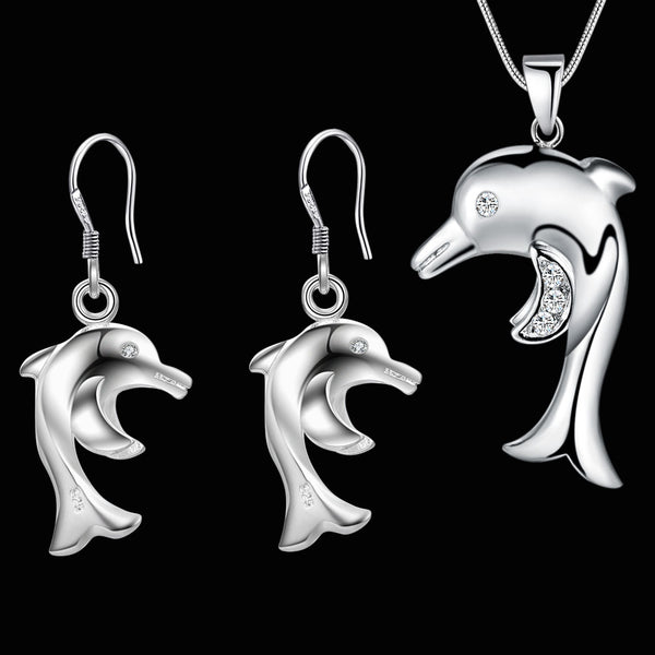 Silver Jewelry Set LST362