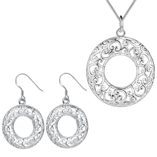 Silver Jewelry Set LST363