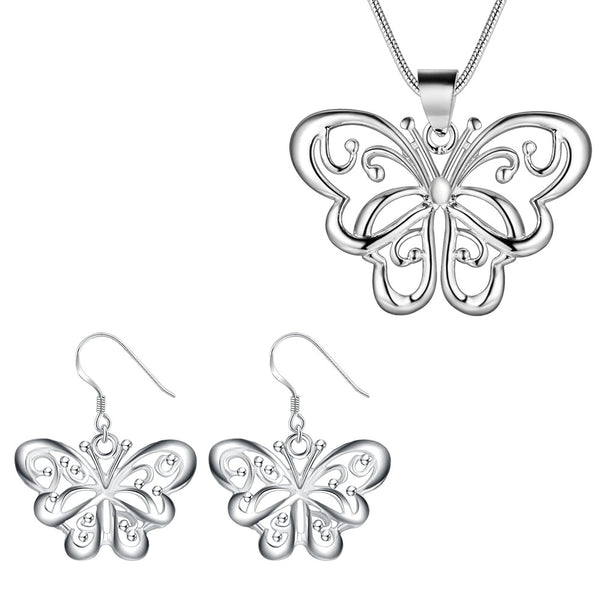 Silver Jewelry Set LST367