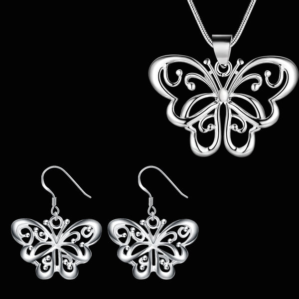 Silver Jewelry Set LST367