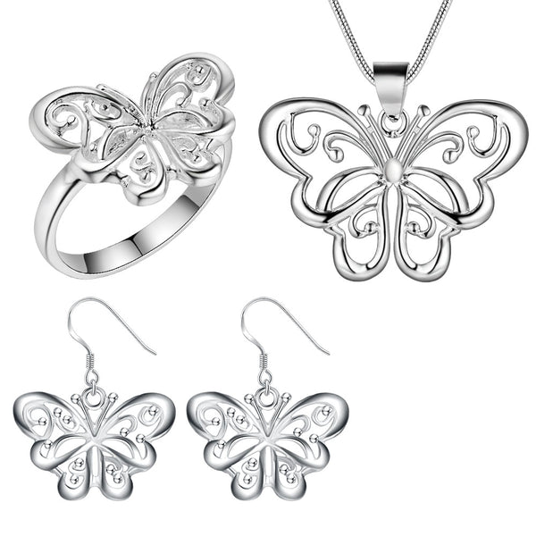 Silver Jewelry Set LST368