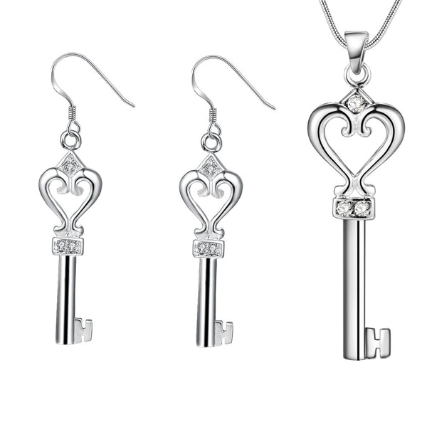 Silver Jewelry Set LST372