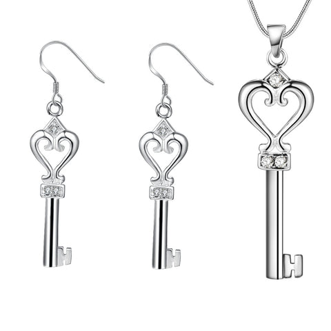 Silver Jewelry Set LST372