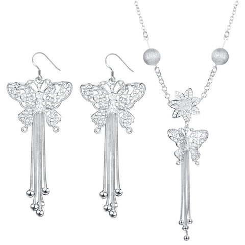Silver Jewelry Set LST373