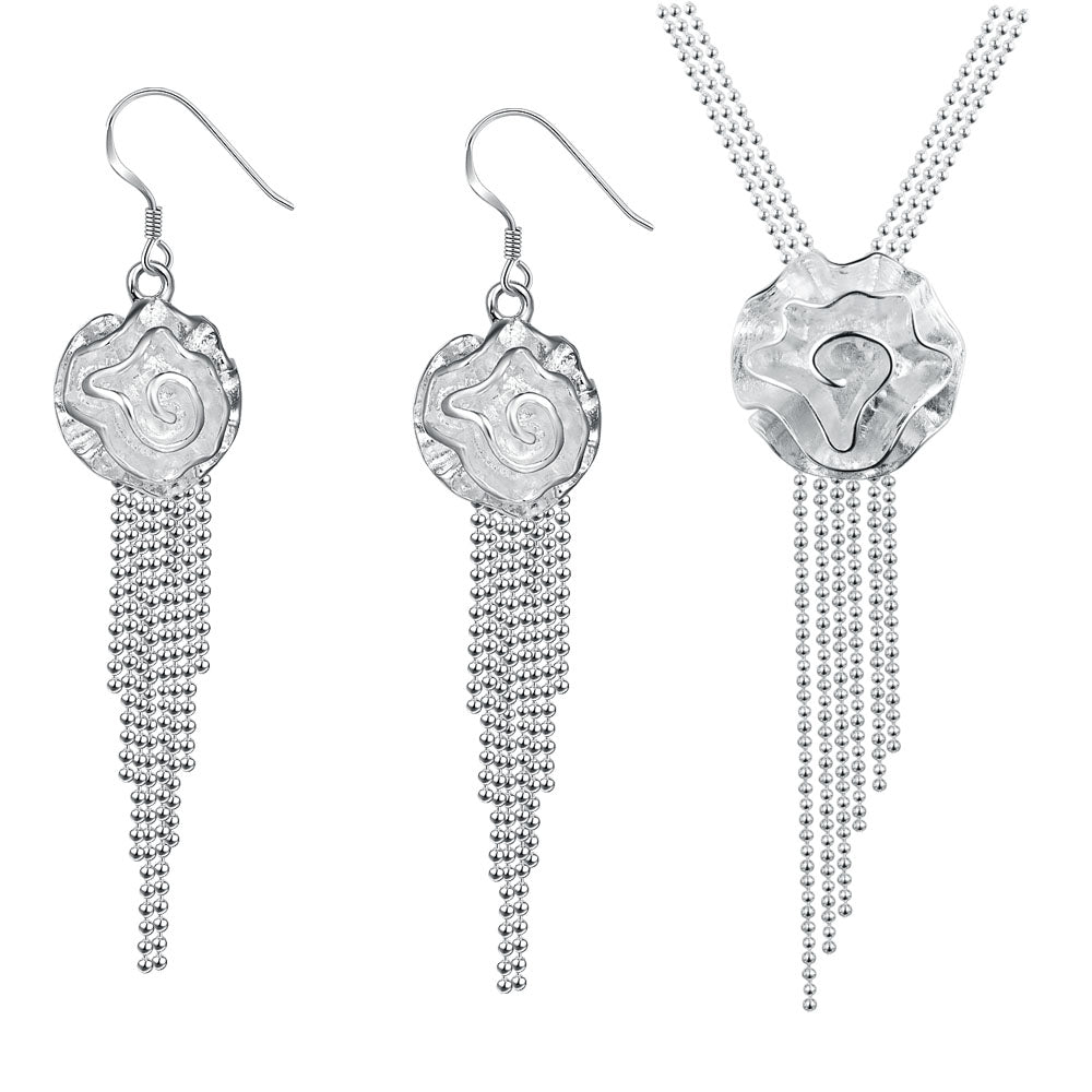 Silver Jewelry Set LST374