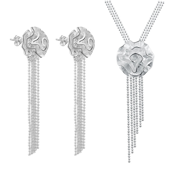 Silver Jewelry Set LST375