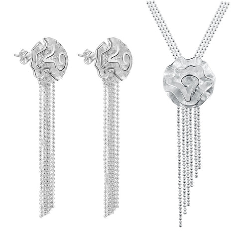 Silver Jewelry Set LST375