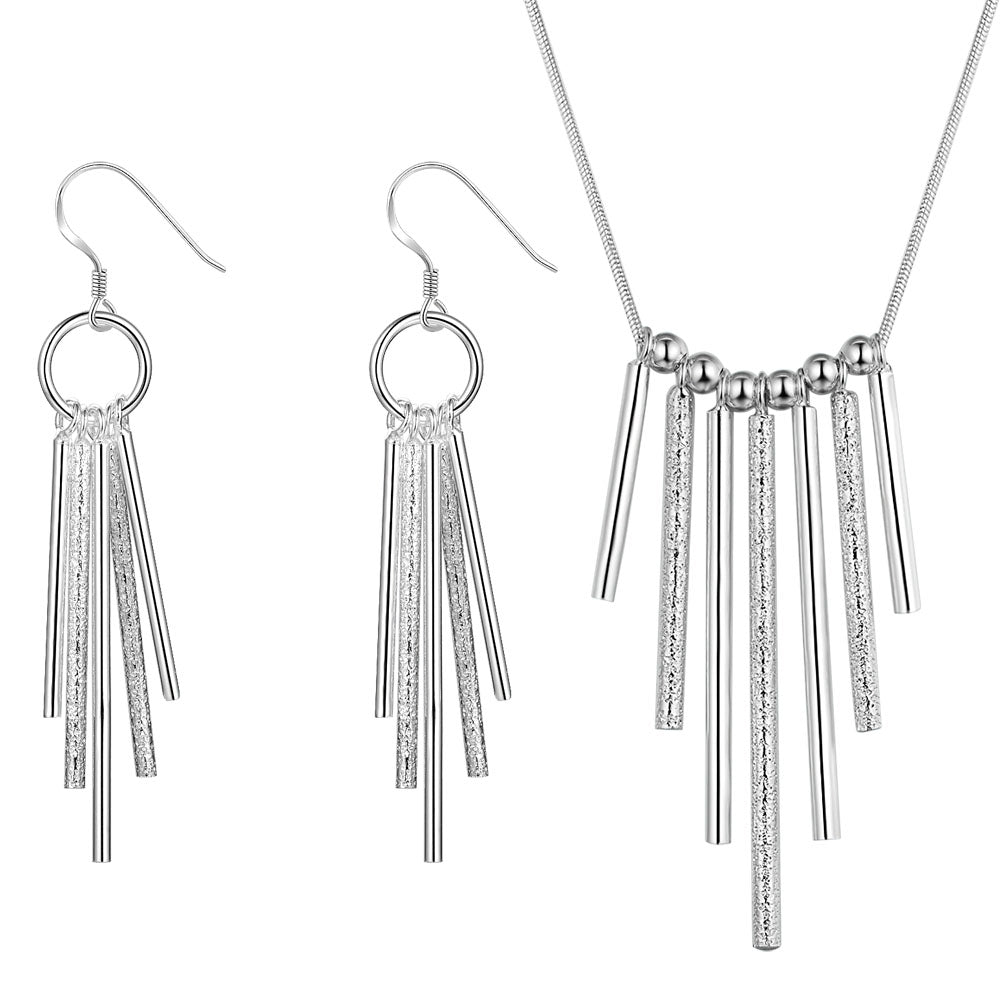 Silver Jewelry Set LST379