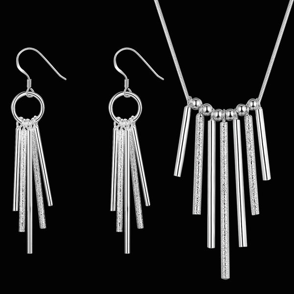 Silver Jewelry Set LST379