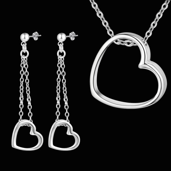 Silver Jewelry Set LST381