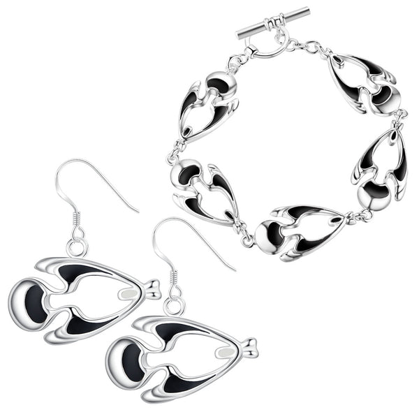 Silver Jewelry Set LST383