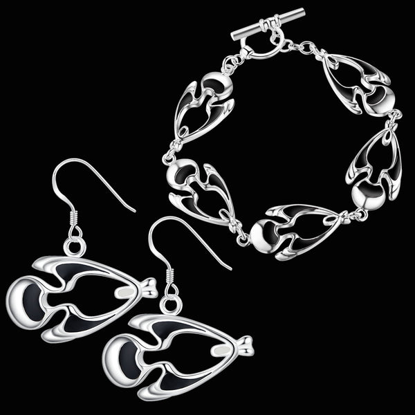 Silver Jewelry Set LST383