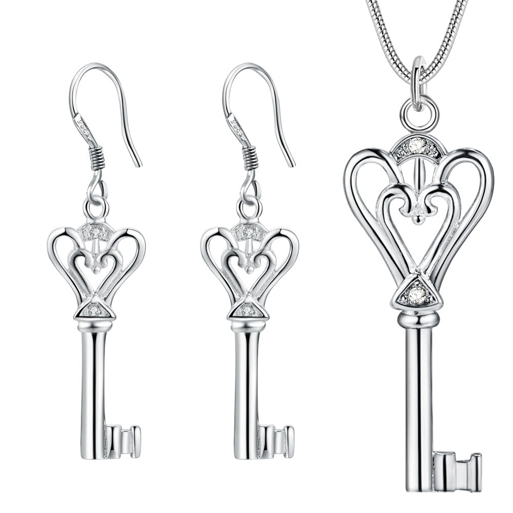 Silver Jewelry Set LST384