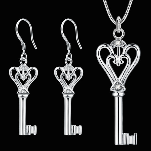 Silver Jewelry Set LST384