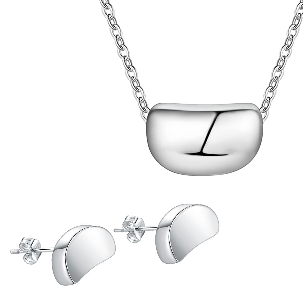Silver Jewelry Set LST385