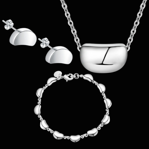 Silver Jewelry Set LST386