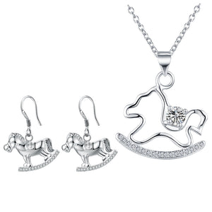 Silver Jewelry Set LST388