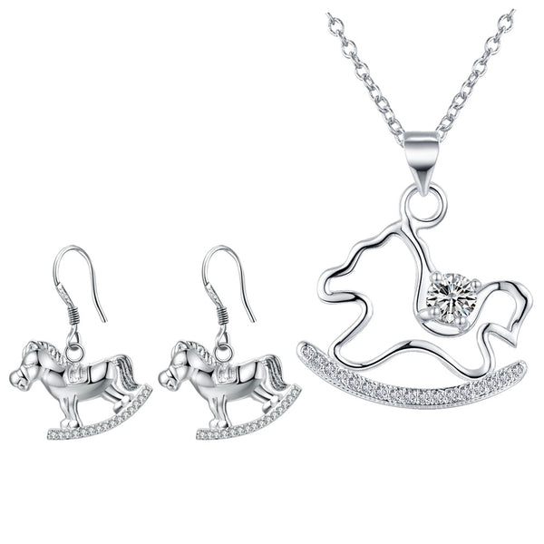 Silver Jewelry Set LST388