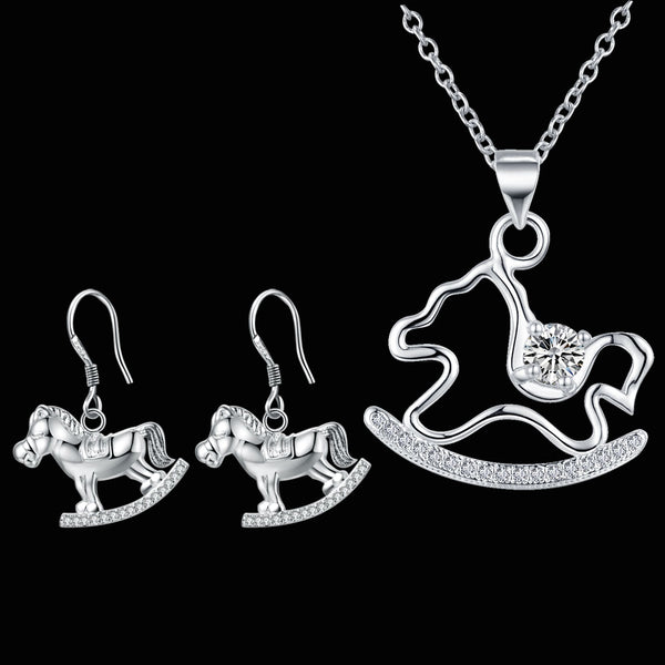 Silver Jewelry Set LST388