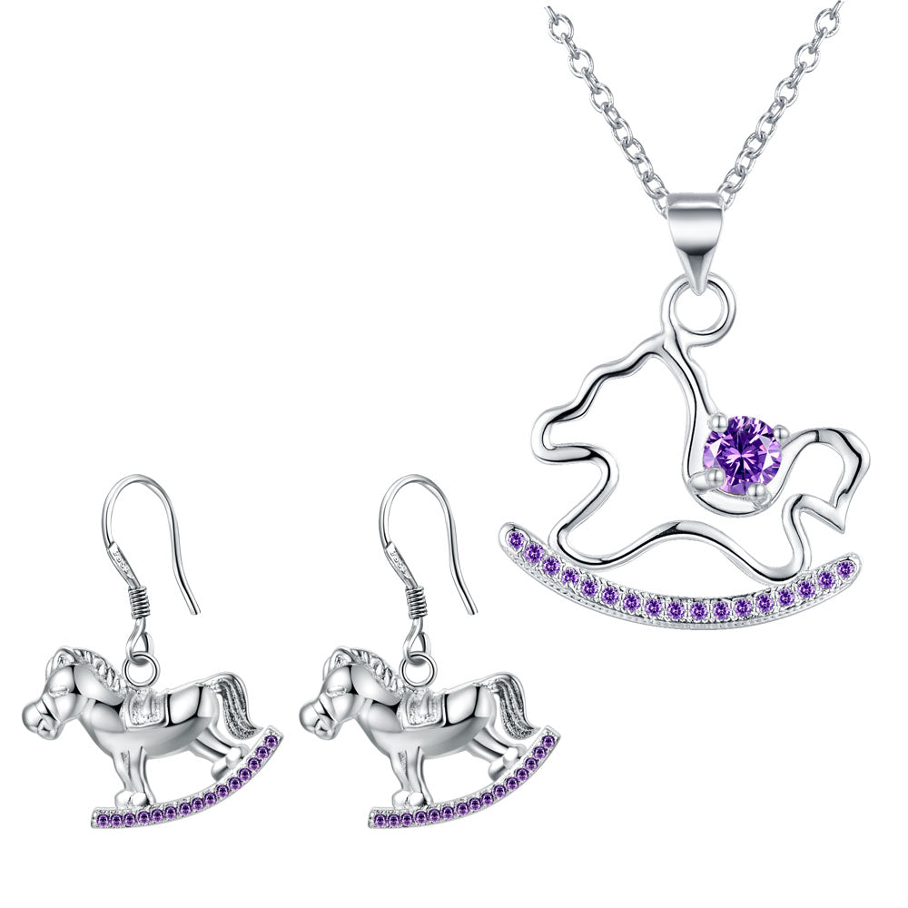 Silver Jewelry Set LST389