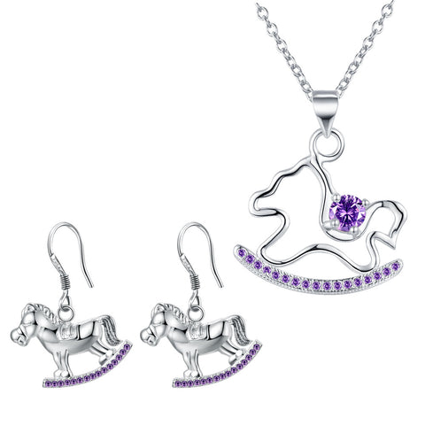 Silver Jewelry Set LST389