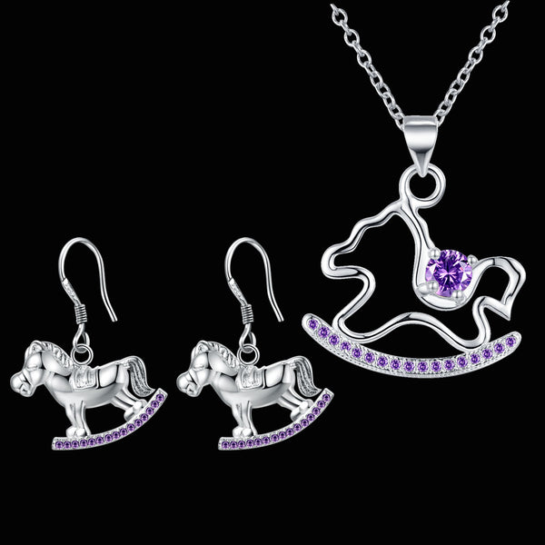Silver Jewelry Set LST389