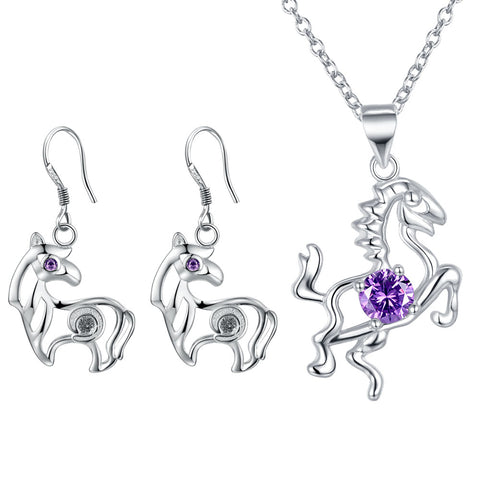 Silver Jewelry Set LST391
