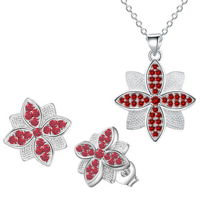 Silver Jewelry Set LST396