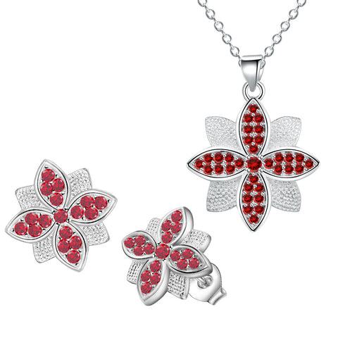 Silver Jewelry Set LST396
