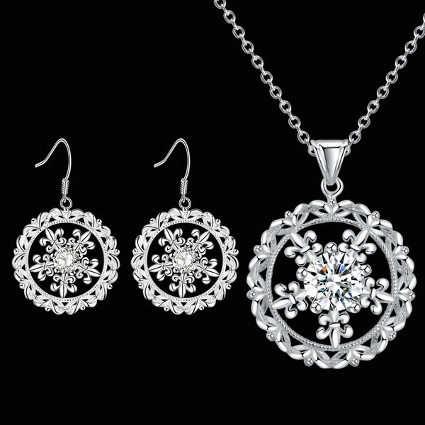 Silver Jewelry Set LST400